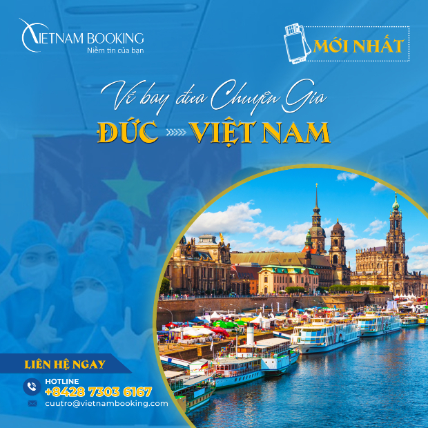 Lịch bay từ Đức về Việt Nam mới nhất trong tháng 5/2021 