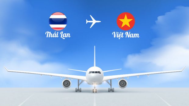 Vé máy bay từ Thái Lan về Việt Nam giá rẻ